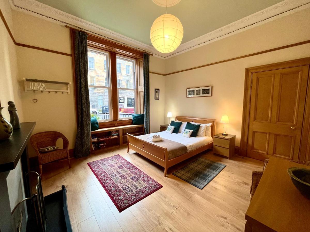 Beautiful Spacious Ground Floor Newington Flat Lägenhet Edinburg Exteriör bild